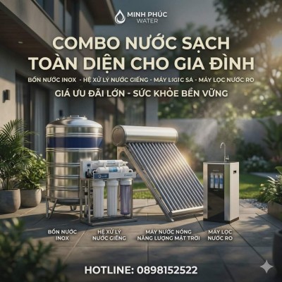Combo Giải Pháp Nước MP Gia đình